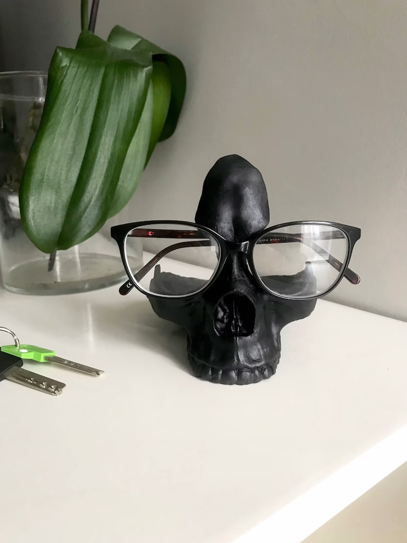 Skull Glasses Stand Holder