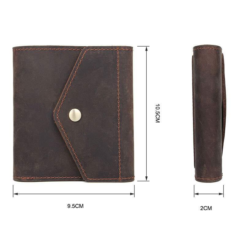 Front Pocket Bifold Leather Wallet