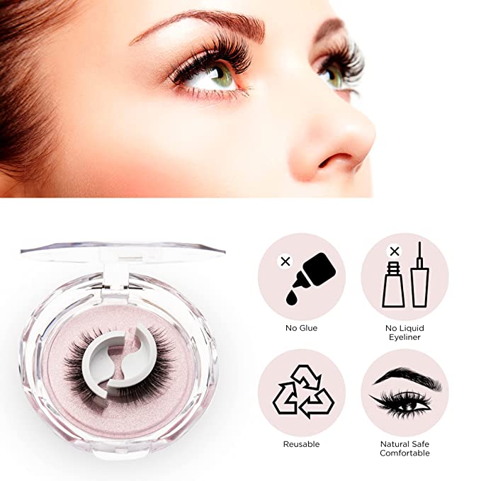 🔥Last Day 50% OFF🔥Reusable Adhesive Eyelashes