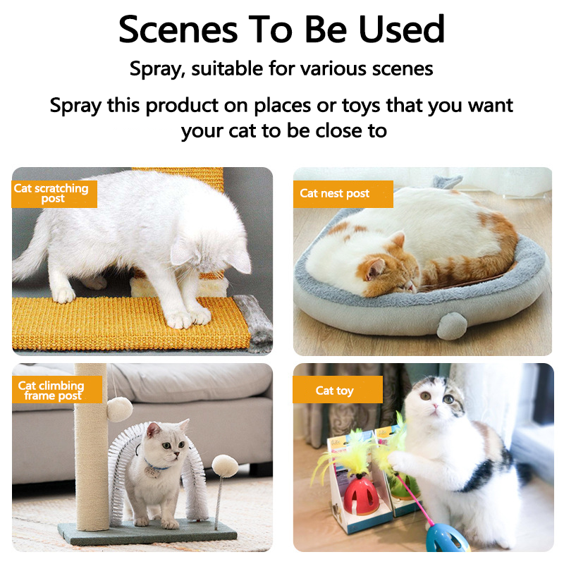 (🔥3rd Anniversary Sale) Premium High Potency All Natural Catnip Spray - Buy 3 Get 2 Free Now