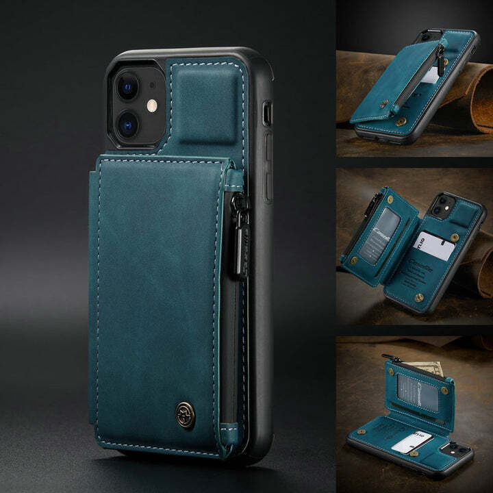 Premium iPhone Wallet Case With Card Holder