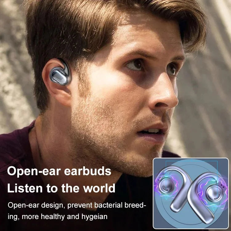TWS Wireless Bone Conduction Digital Bluetooth Earbuds