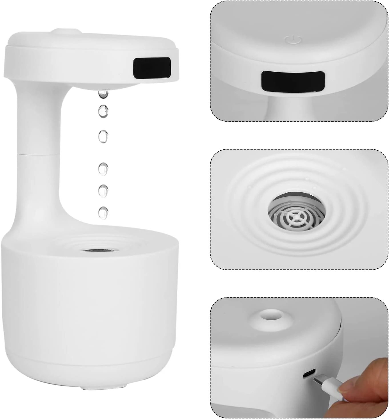 🔥2023 New Hot🔥Antigravity humidifier-36dB Quiet Air Humidifier🎁(Free Worldwide Freight)