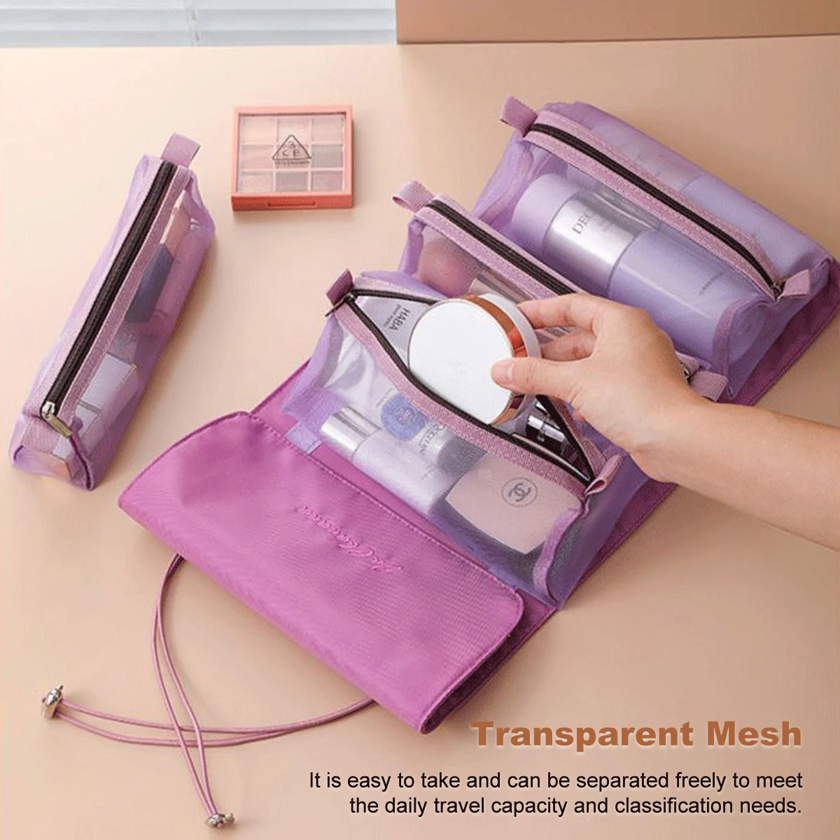 (🔥Christmas Hot Sale-50% OFF)4 in 1 Multifunctional Cosmetic Storage Bag-🔥BUY 2 GET 5% OFF TODAY!🔥
