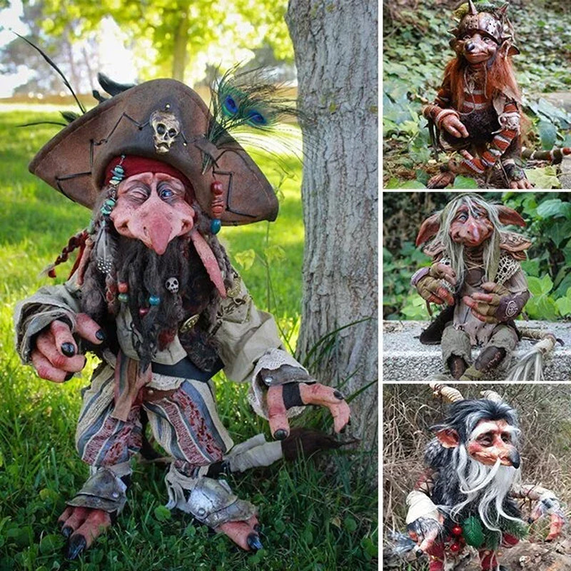 🔥Last Day Promotion-SAVE 50% OFF🔥🌸Halloween Garden/Home Decor💐-Witchcraft Pirate Gnome --BUY 3 GET 20% OFF & FREE SHIPPING