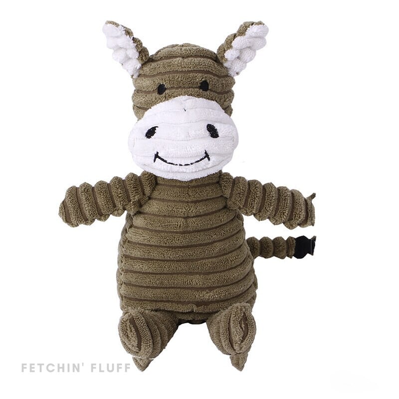 ROBUSTFAUNATM - INDESTRUCTIBLE SQUEAKY PLUSH TOY FOR AGGRESSIVE CHEWERS