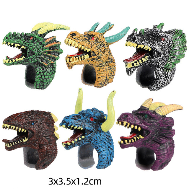 New Children's Dinosaur Ring Science Education Toy