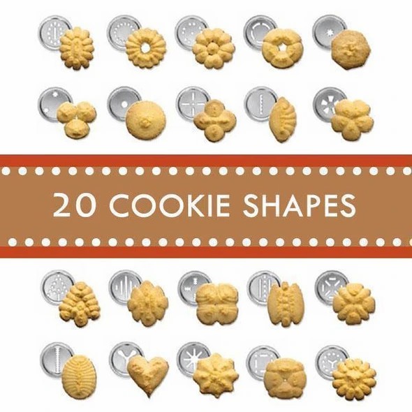 20-in-1 Perfect Cookie Press Set