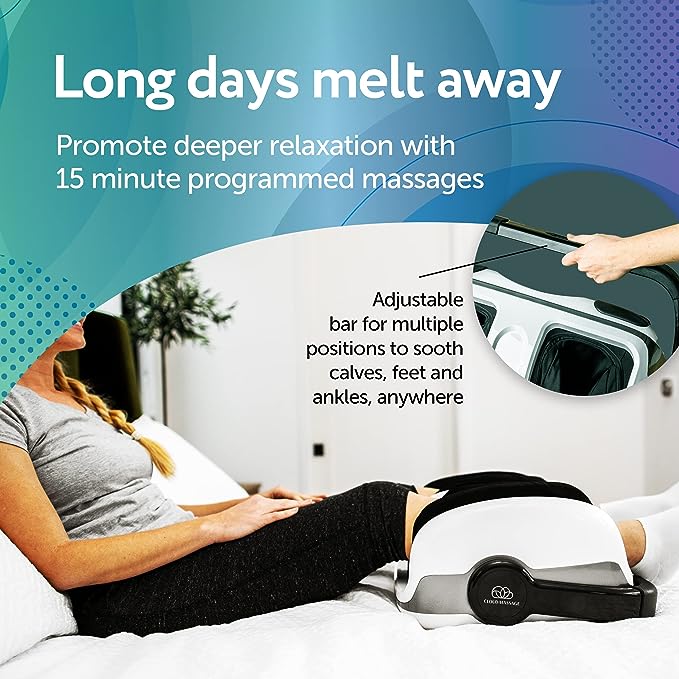 Cloud Massage Shiatsu Foot Massager for Circulation and Pain Relief