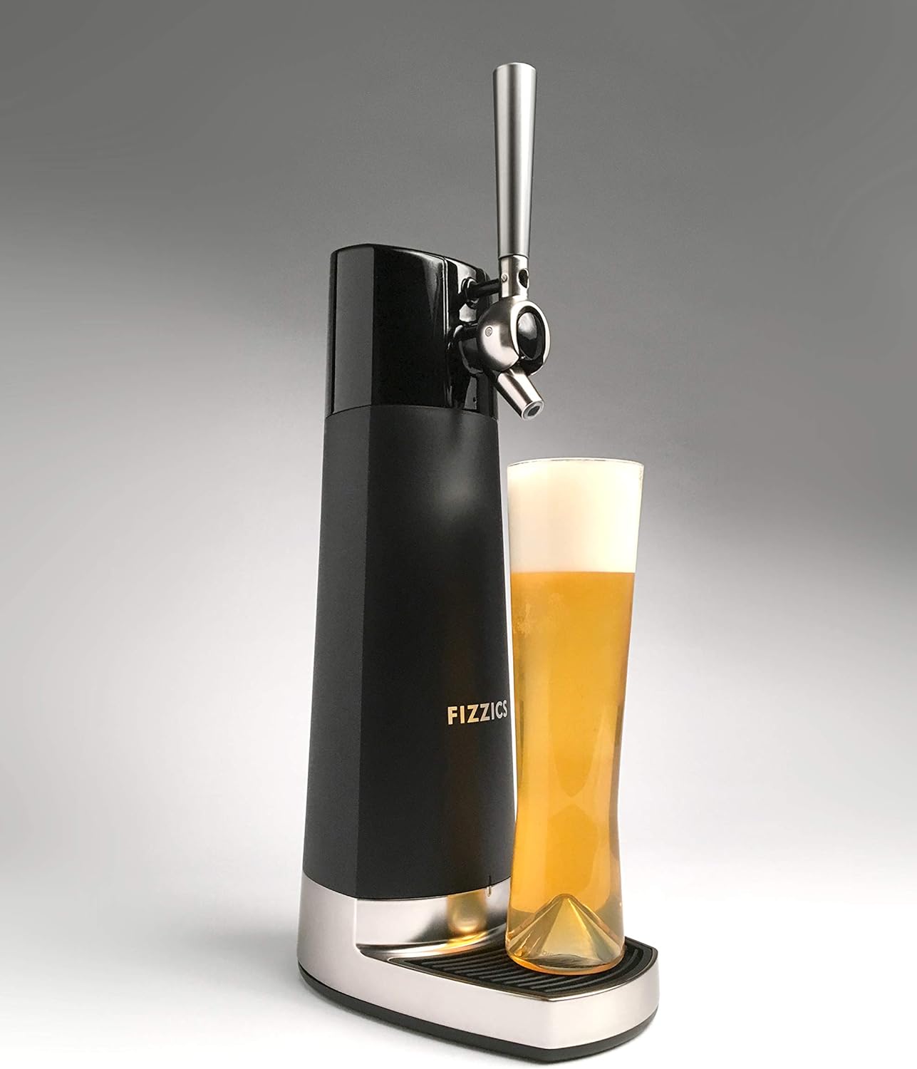 FIZZICS DraftPour Beer Dispenser Converts Any Can or Bottle Into a Nitro-Style Draft