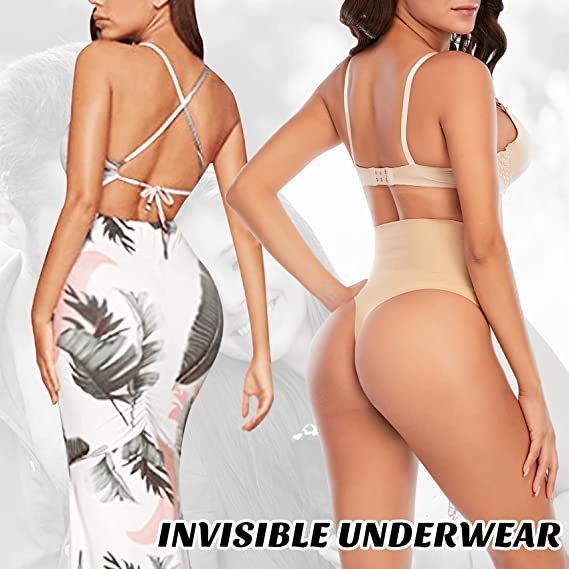 TUMMY CONTROL THONG-PEACHY SHAPEWEAR
