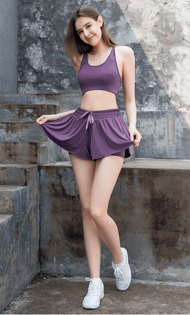 Everyday Flowy 2-in-1 Skirt Short