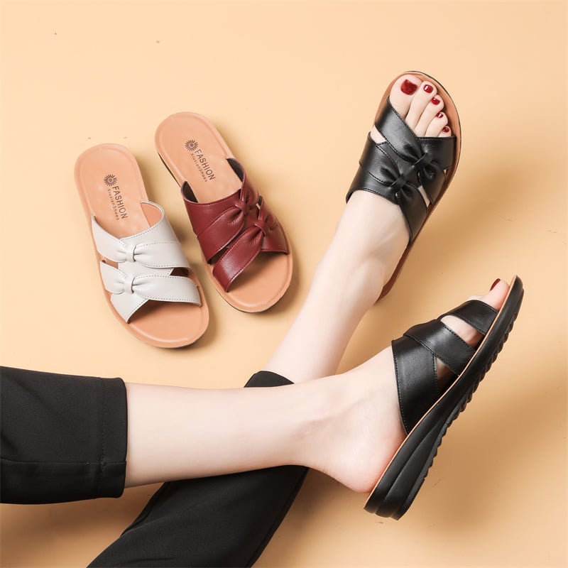 ❤️Mother's Day Sale 60% OFF❤️2024 🌹 Orthopedic Soft Footbed Slide Sandals