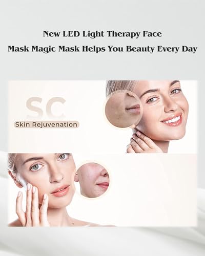 Beuwe Red-Light-Therapy-Mask Led Light Therapy for Face