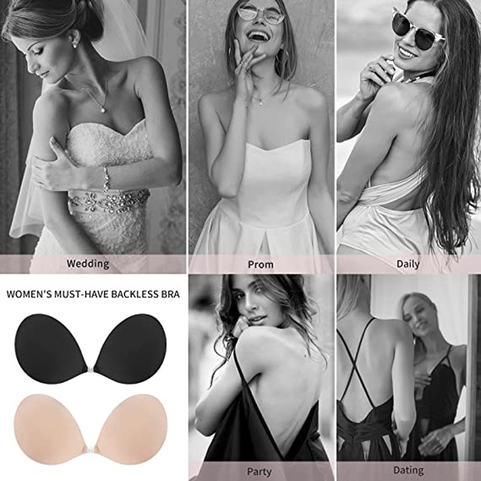 Adhesive invisible gathering bras - BUY 2 GET 15% OFF（Choice of 50% of customers）