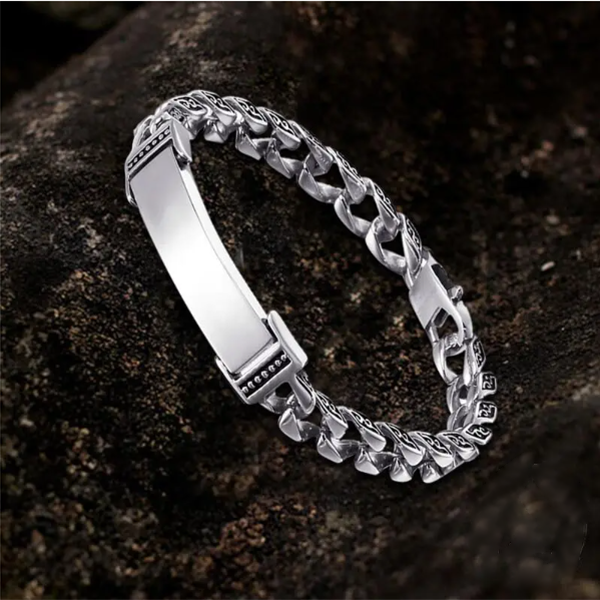 Vintage Skull Stainless Steel Bracelet
