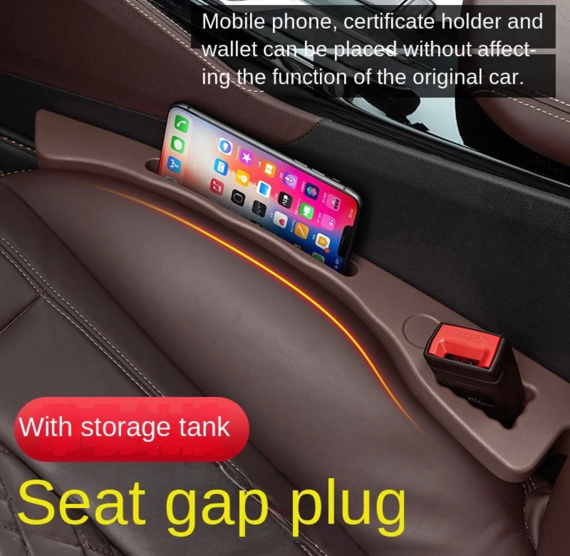 2pcs Car Seat Seam Leakproof Strip