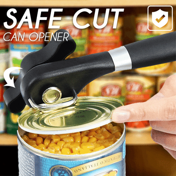 AORON™ Stainless Steel Safe Cut Can Opener