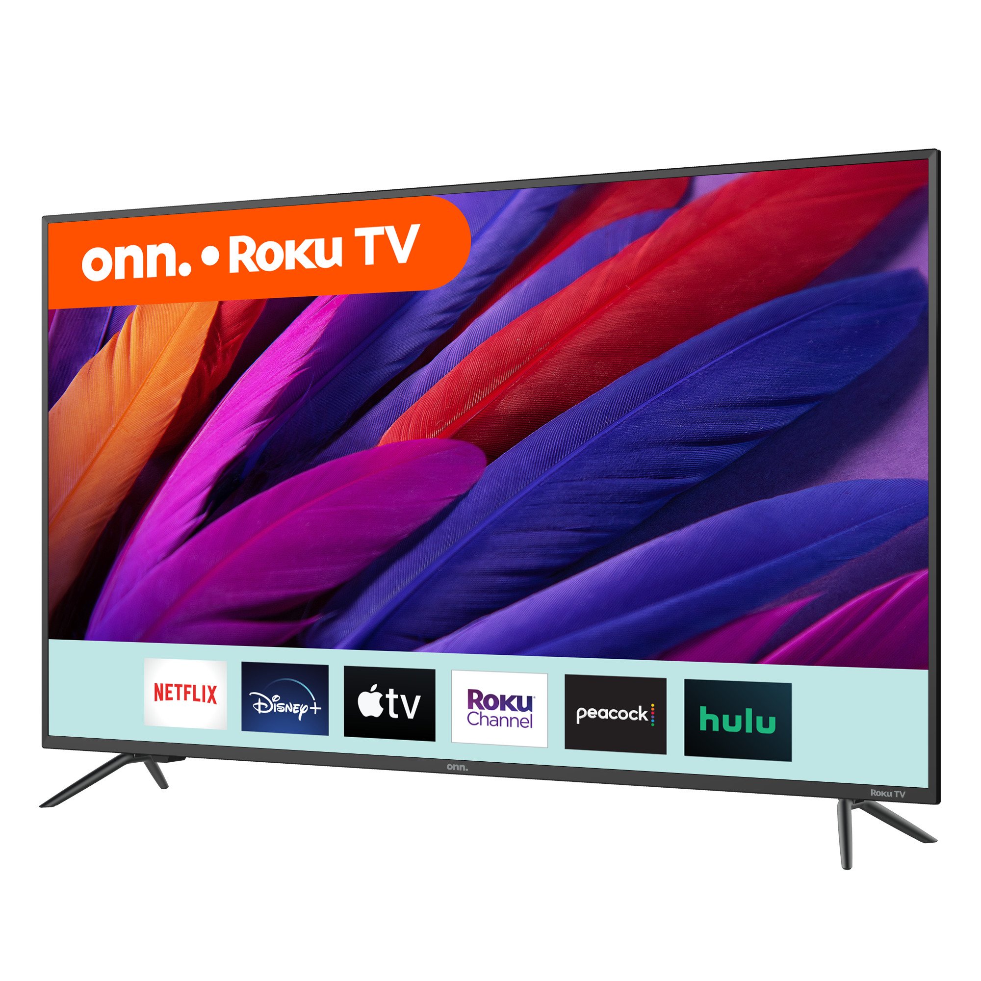 onn. 50” Class 4K UHD LED Roku Smart TV HDR