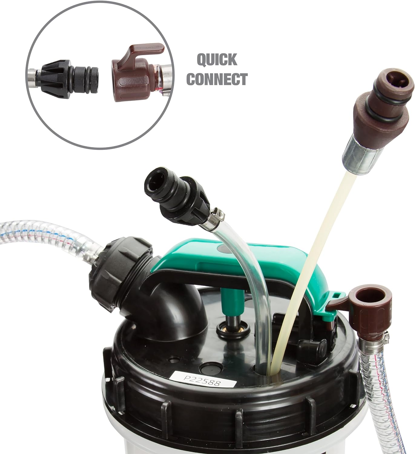OEMTOOLS Manual Fluid Extractor 9.5L Oil Extractor Pump Transmission Fluid Pump