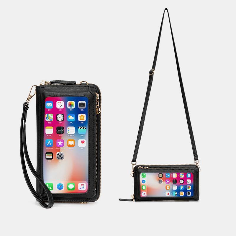 Mobile Wallet With Transparent Window