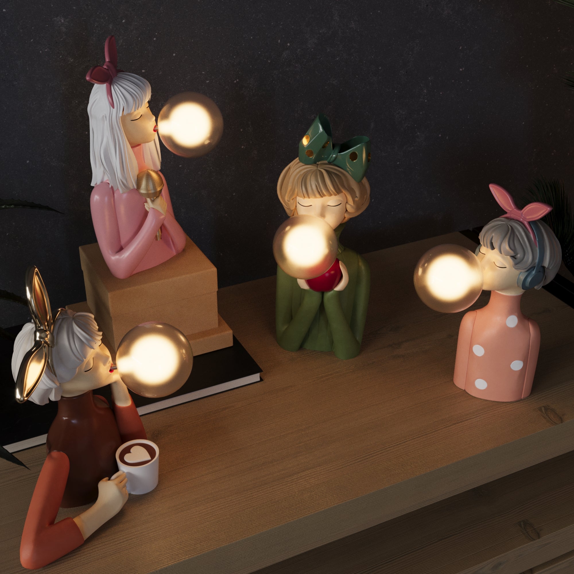Artisan Sister Lamps