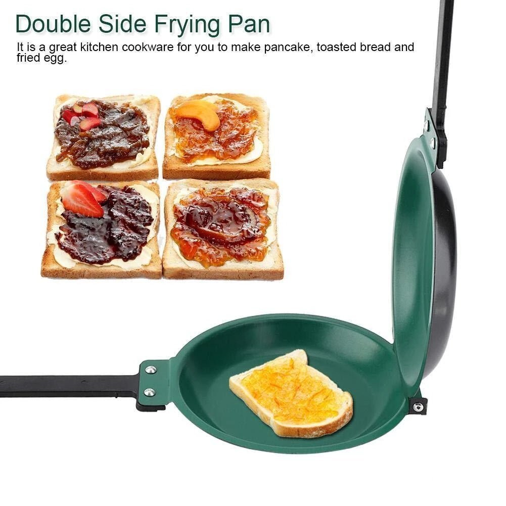 🔥49% OFF-DOUBLE SIDED NON-STICK FRYING PAN