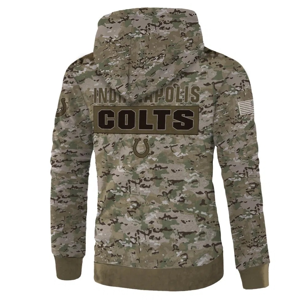 INDIANAPOLIS COLTS 3D HOODIE IICC004