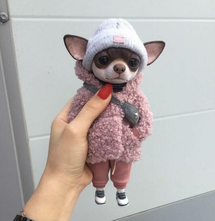 Cute Fashionable Animal Resin Dolls