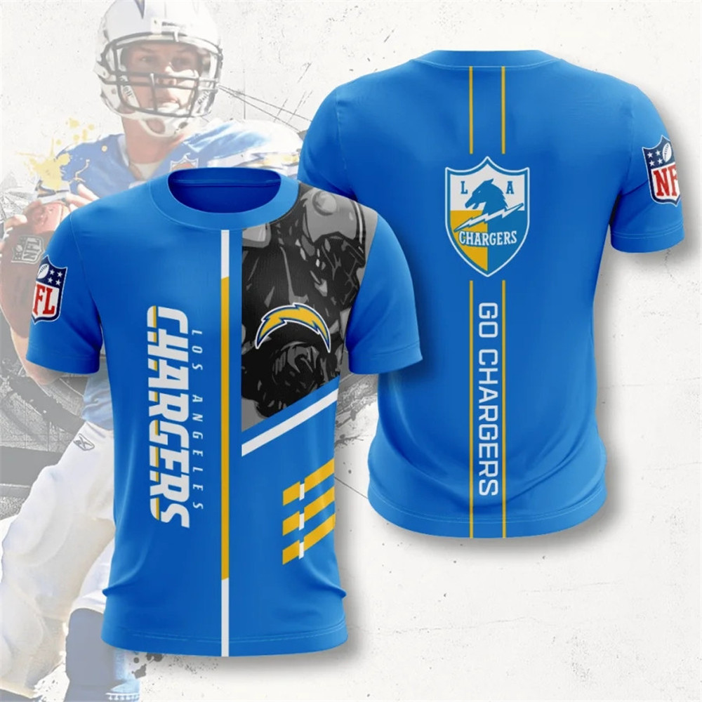 LOS ANGELES CHARGERS 3D HOODIE LLAC008