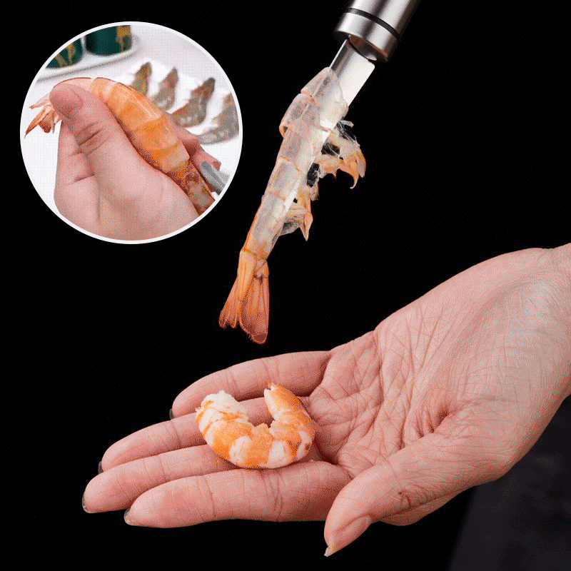 🔥Last Day 50% OFF🔥5 in 1 multifunctional shrimp line fish maw knife 💥BUY 2 Get 1 Free and Save 10%