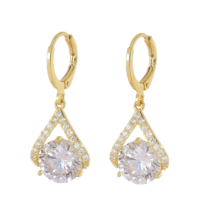 LAST DAY 49% OFF-Lab-Created Diamonds Water drops Earrings
