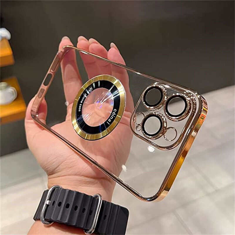 (BUY 2 SAVE 15%🔥) Transparent Magnetic Phone Case