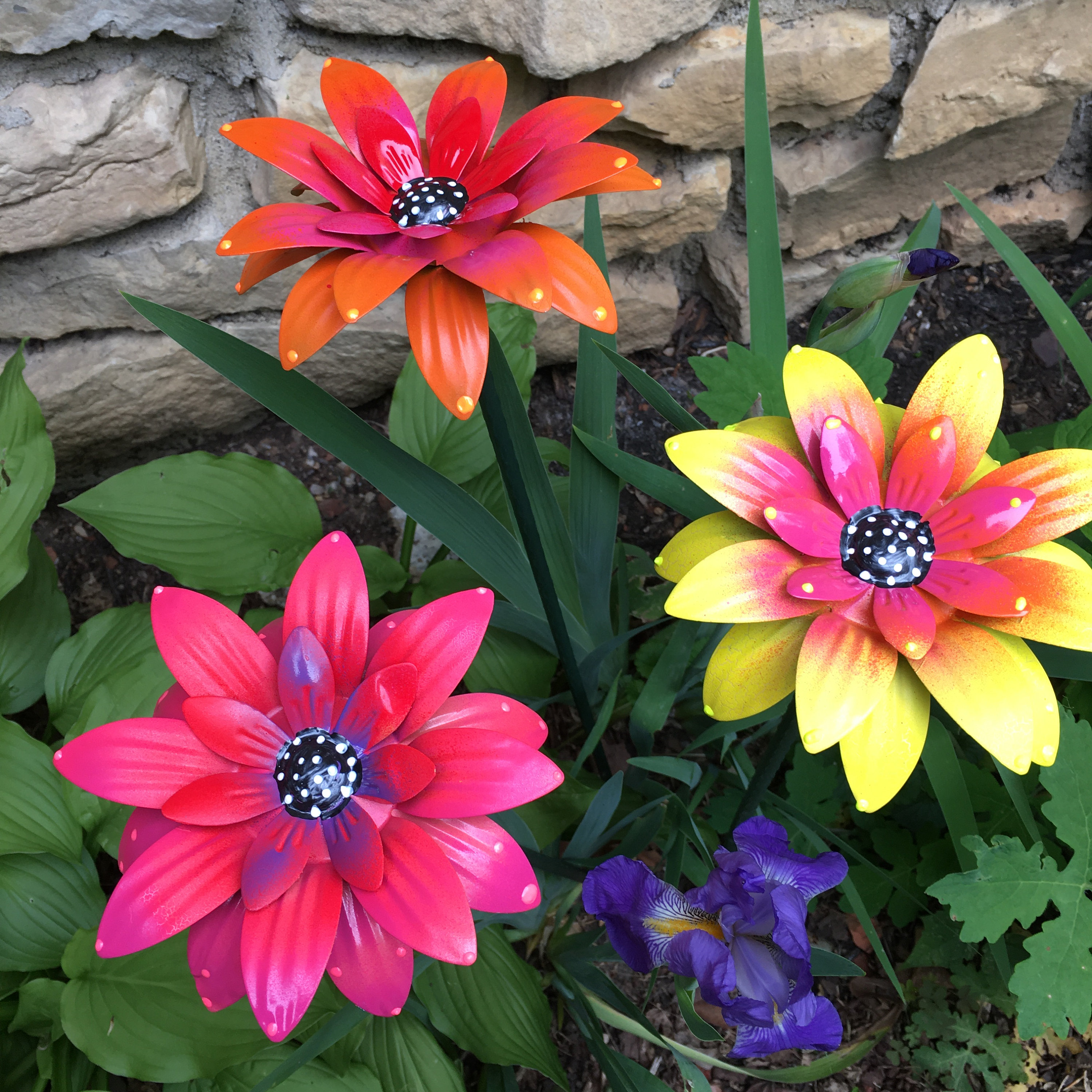 🔥Last Day Promotion - 50% OFF🔥Metal Flowers Garden Stakes-Buy 6  Get 15% Off & Free Shipping