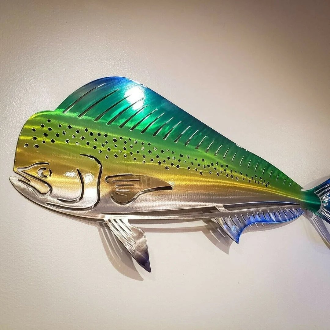 🦈Shark Metal Art | Wall Decor, Christmas Gift for Dad or Fisherman
