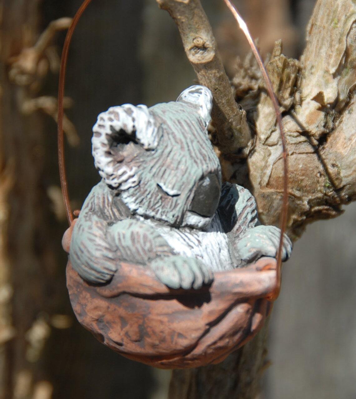 Sleeping Koala Ornament