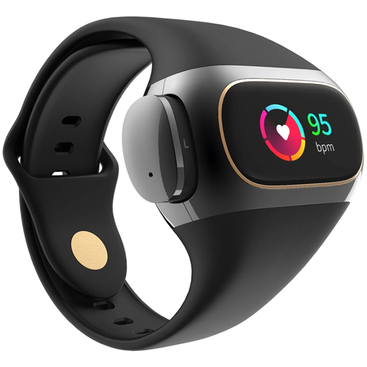 Smart Watch Fitness Tracker with Bluetooth Wireless Earbuds