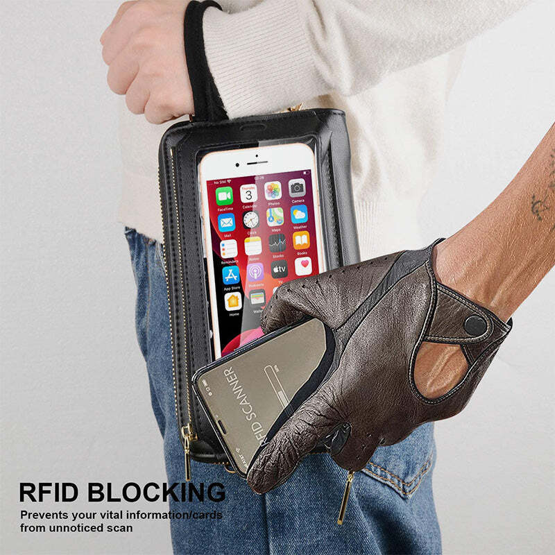 Mobile Wallet With Transparent Window