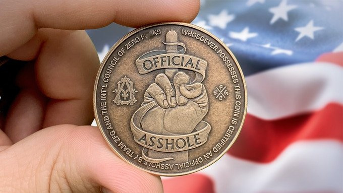Limited Edition Humor Coin