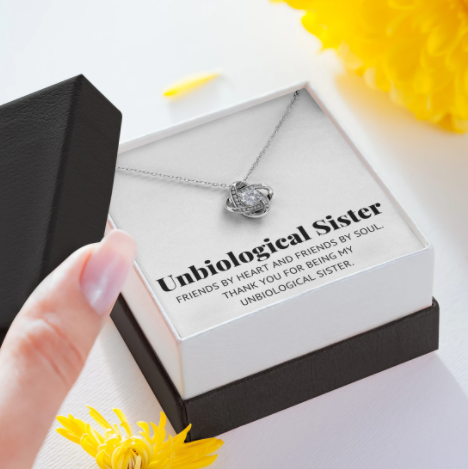 Unbiological Sister - Biggest Support - Necklace