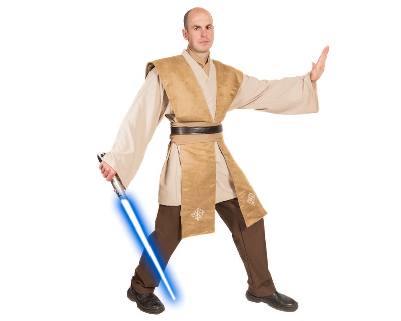 Adult Jedi Star Wars Cosplay, Obi-Wan Tunic Costume