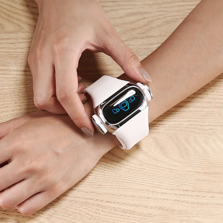Smart Watch Fitness Tracker with Bluetooth Wireless Earbuds