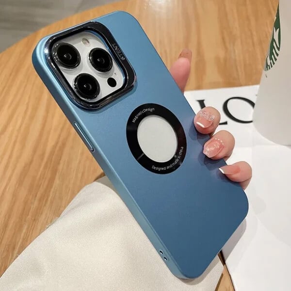 The new iPhone case with the leaky logo holder