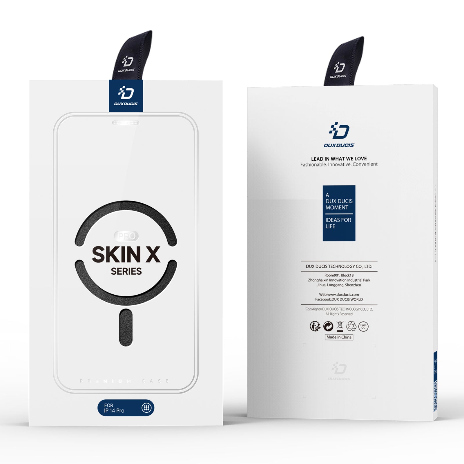 DUX DUCIS Skin X Pro MagSafe Flip Wallet Case for iPhone 14