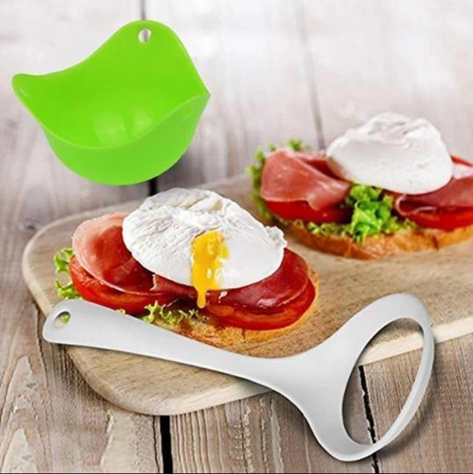 （🔥Last Day Sale）Silicone Egg Poacher Set(4pcs/set)-BUY 3 SETS GET 3 SETS & FREE SHIPPING