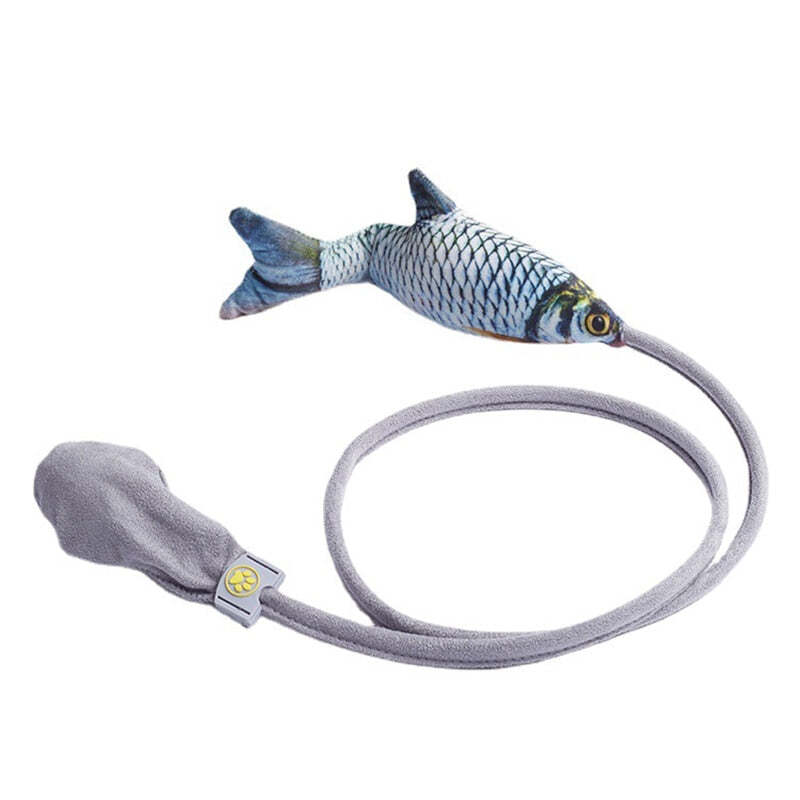 Interactive Floppy Fish Cat Toys