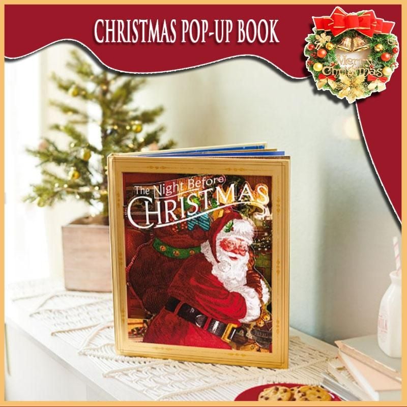 The Night Before Christmas Pop-Up Book(Light & Sound)