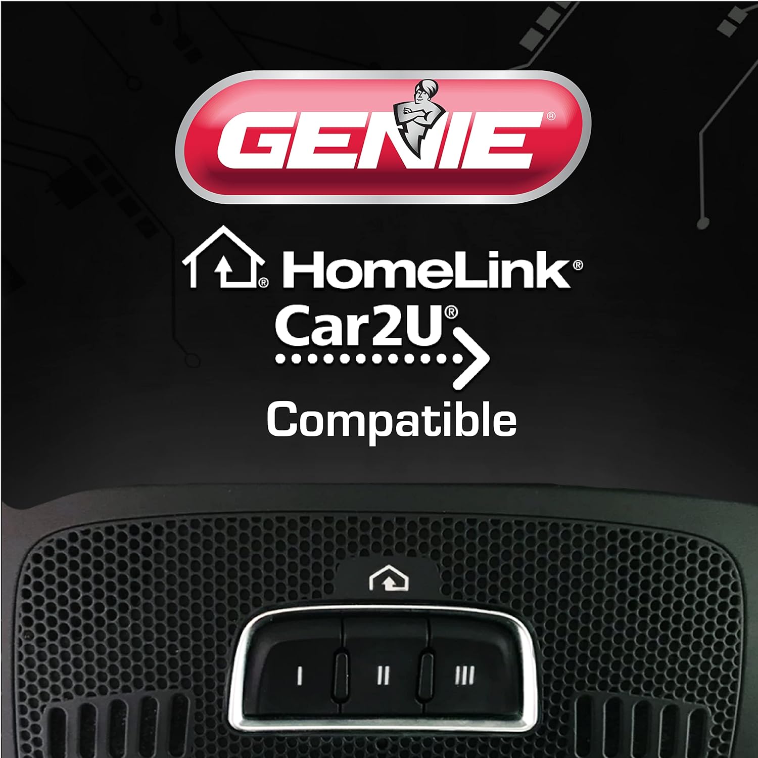 Genie Smart Garage Door Opener StealthDrive Connect