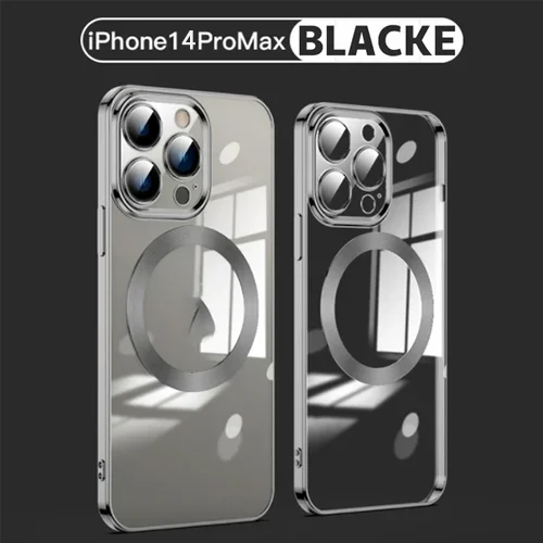 Electroplating Wireless Magnetic Charging All-Inclusive Lens Phone Case