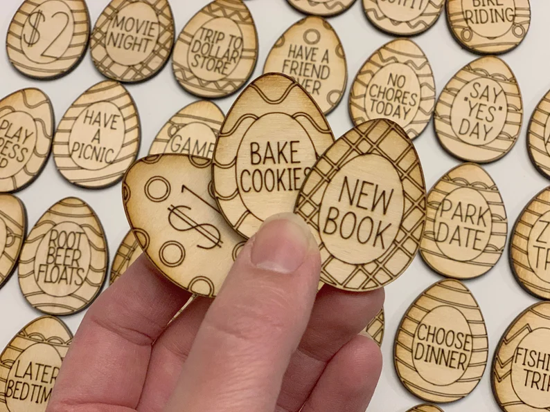 🔥Hot Sale🥚Easter Basket Egg Tokens Set of 35